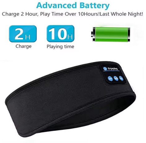 Black headband battery information