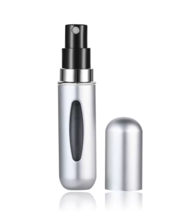Matte silver atomizer